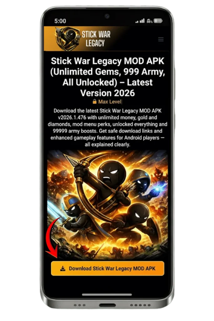 Click the Download Button