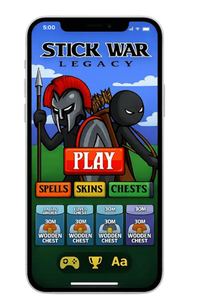 STICK WAR LEGACY MOD APK For IOS